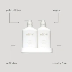 Mango & Lychee Body Wash & Lotion Duo