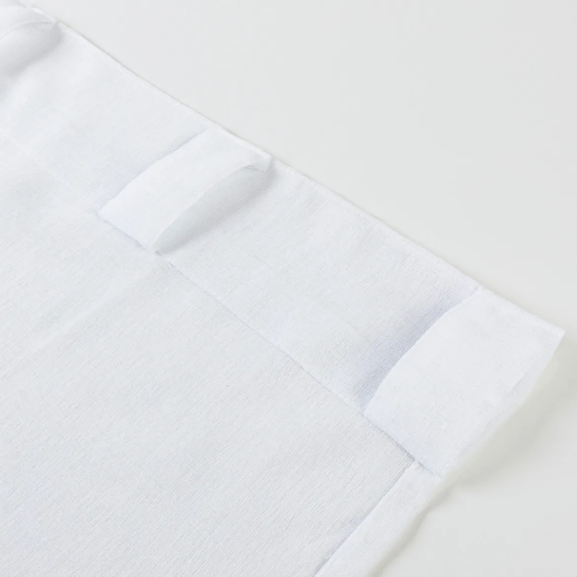 Marina Sheer White Curtain Set of 2