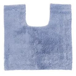 Maya Denim Blue Cotton Bamboo Contour Mat