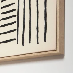 Maze Framed Canvas Wall Art