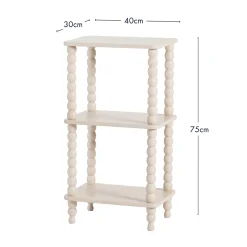 Mei 2 Tier Rectangle Side Table