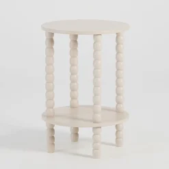 Mei 2 Tier Round Side Table
