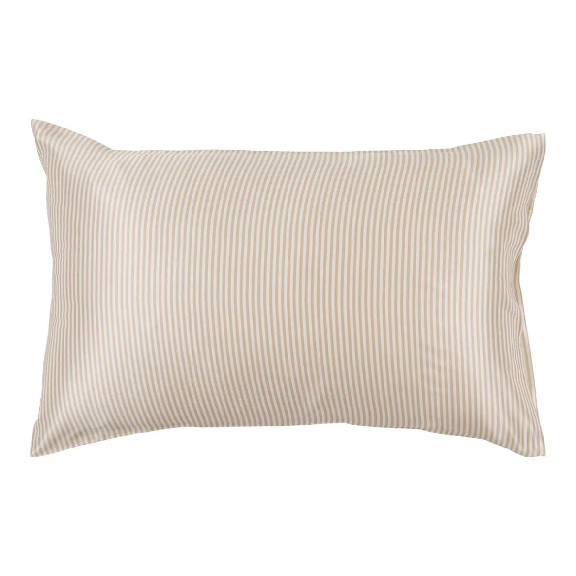 Mulberry Silk Natural Striped Pillowcase