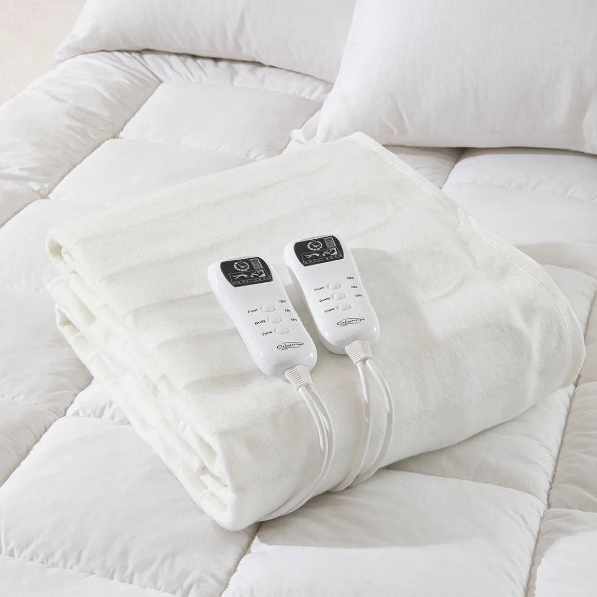 Multi Zone Fitted Electric Blanket