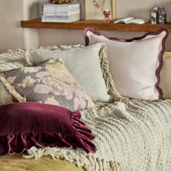 Nara Floral Boucle Reversible Cushion
