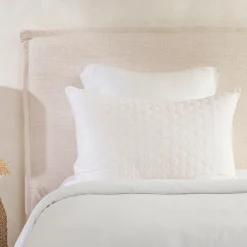 Natural Cotton Queen Pillow Protector
