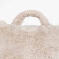 Nevada Faux Fur Bed Rest Reading Pillow