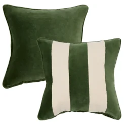 Nico Velvet Boucle Stripe Cushion