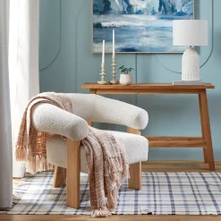 Ollie Boucle Occasional Chair