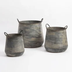 Otto Metal Decorative Pot