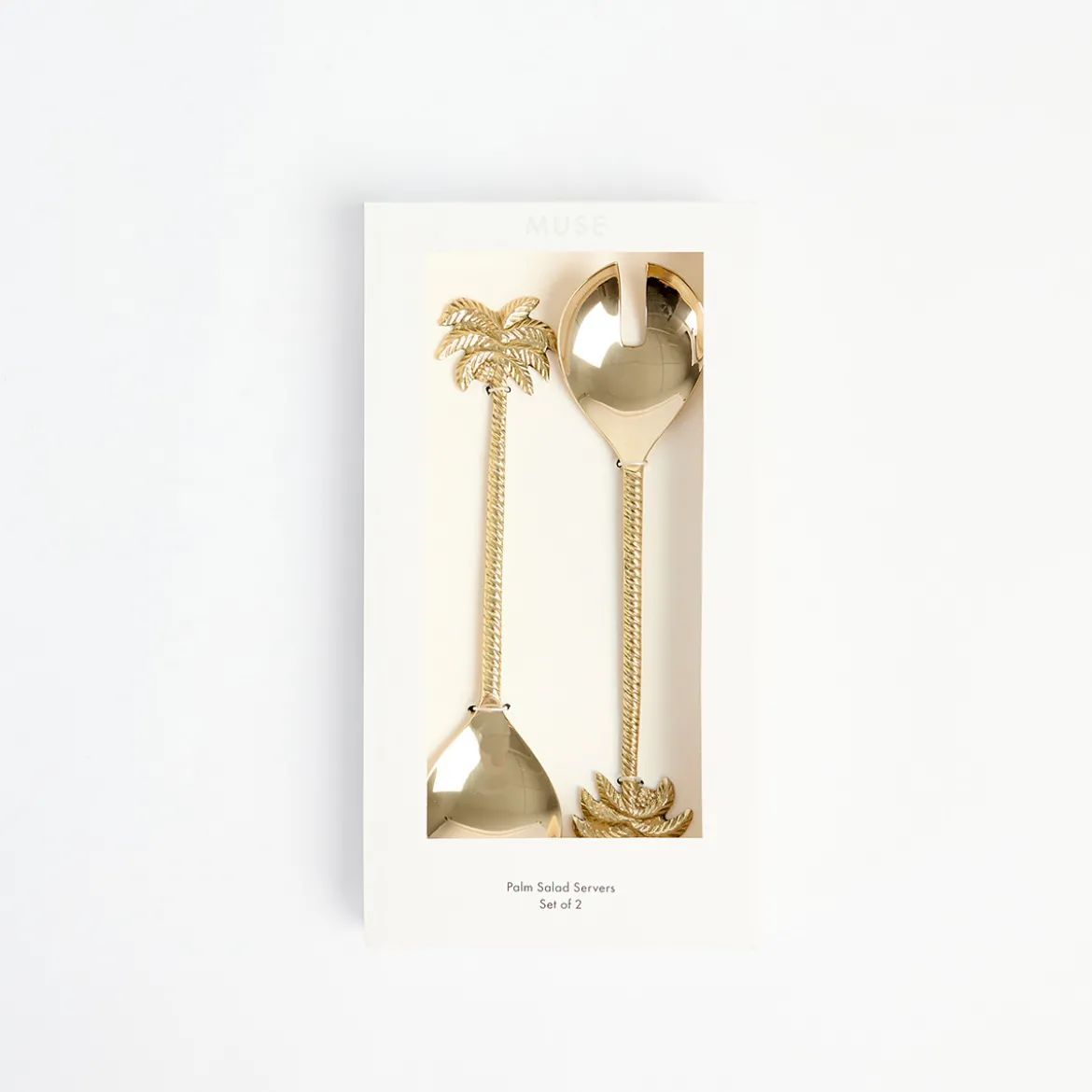 Palm Salad Servers Set of 2