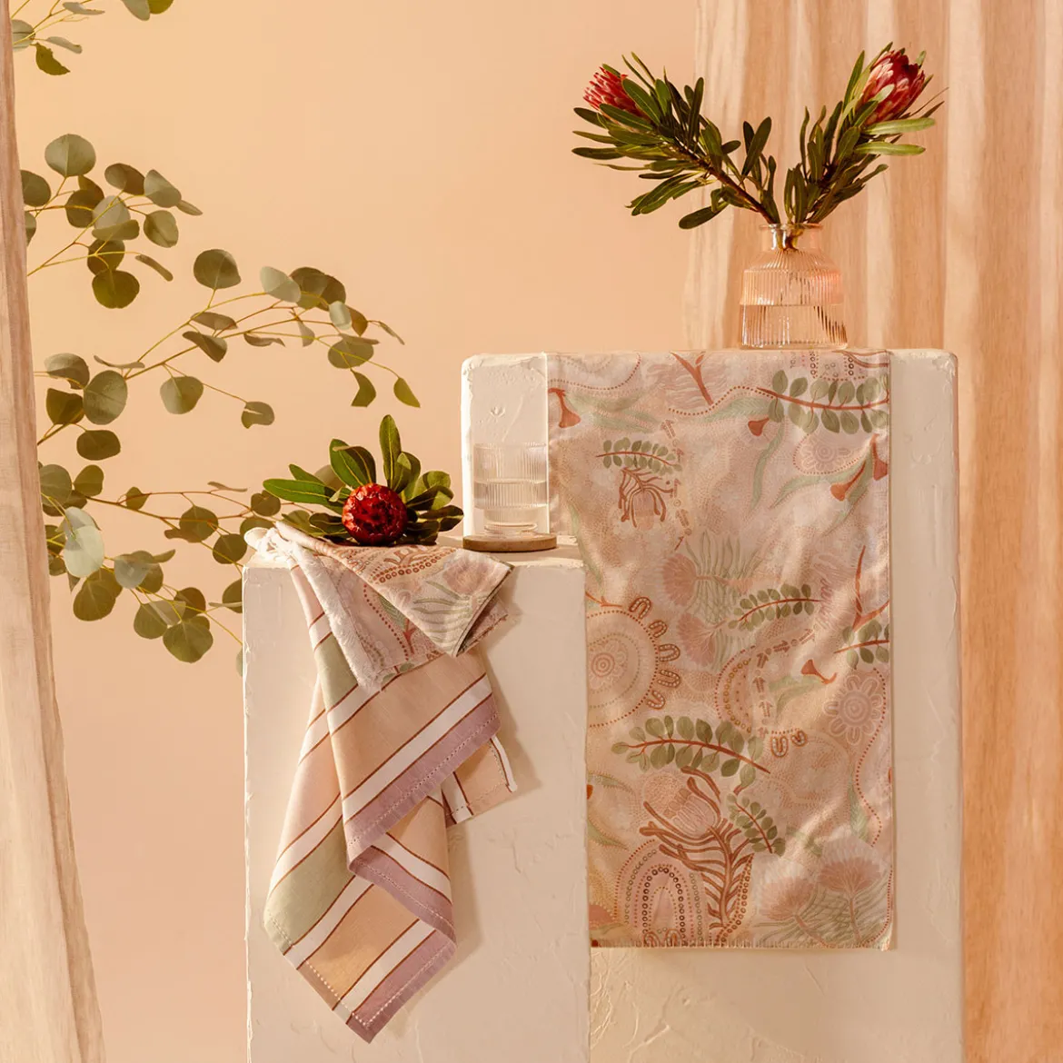 Paths of Rest by Domica Hill Table Runner
