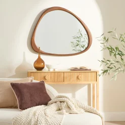 Pebble Dark Brown Mirror