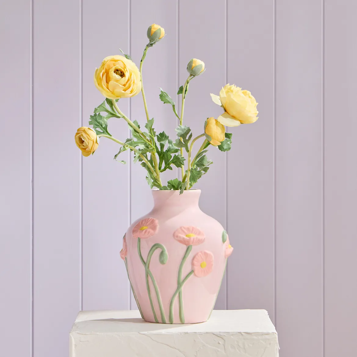 Poppy Fields Vase