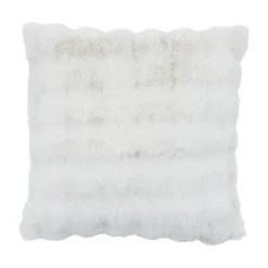 Prague Faux Fur Large Square Cushion