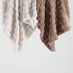 Prague Faux Fur Throw