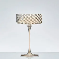 Raya Lustre Cocktail Coupe Glass Set of 4