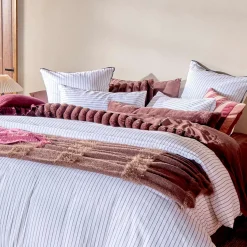 Raye Stripe Quilt Cover Set