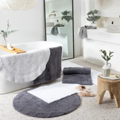 Resort Reversible Bath Mat Round