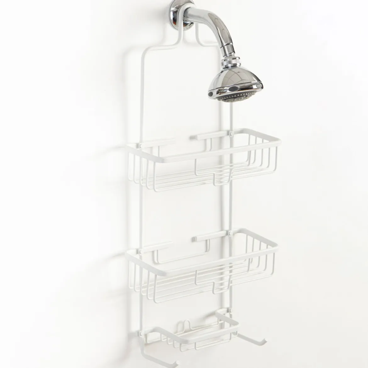 Riley White Shower Caddy