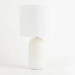 River White/Natural 54cm Table Lamp