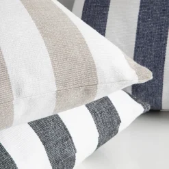 Riviera Wide Stripe Cushion
