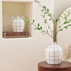 Siba Check Vase