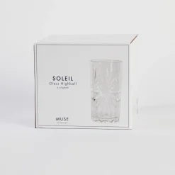 Soleil Glass Highball Glass Set of 4