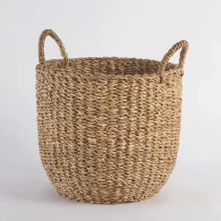 Sutton Round Basket with Handles