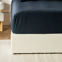 300TC Cotton Fitted Sheet Set