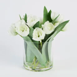Tula Artificial Tulip Bouquet in Vase