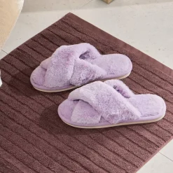 Victoria Faux Fur Slippers
