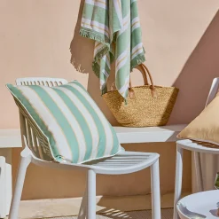 Vista Stripe Reversible Outdoor Cushion
