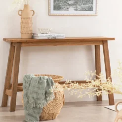Ward Recycled Teak Console Table