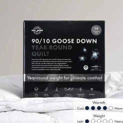 Year Round 90/10 Goose Down Quilt
