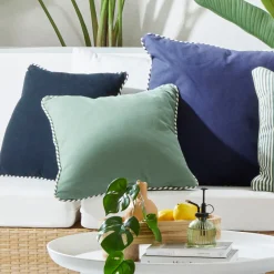 Zona Outdoor Small Square Plain Cushion